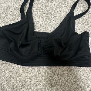 Athleta Black Swim Top